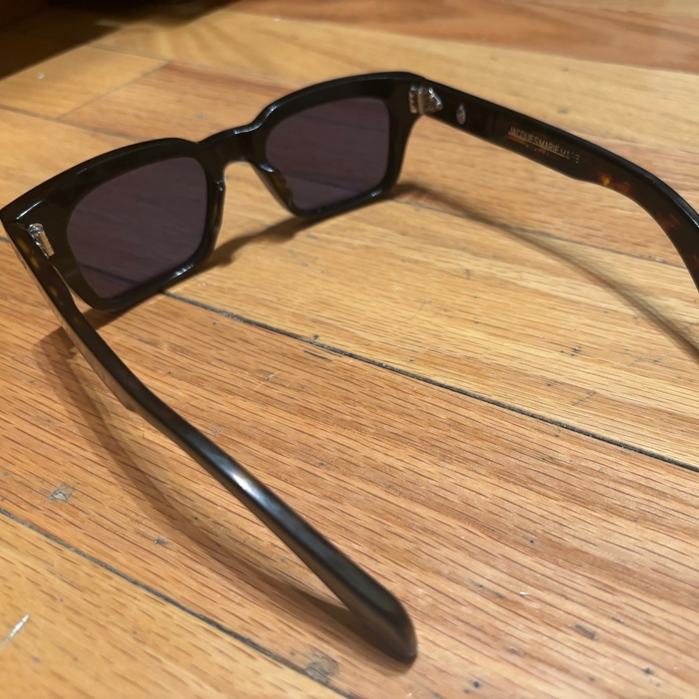 Black Rectangular Sunglasses - image 4